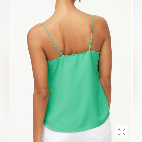 J. Crew Scalloped cami top* - Picture 4 of 11